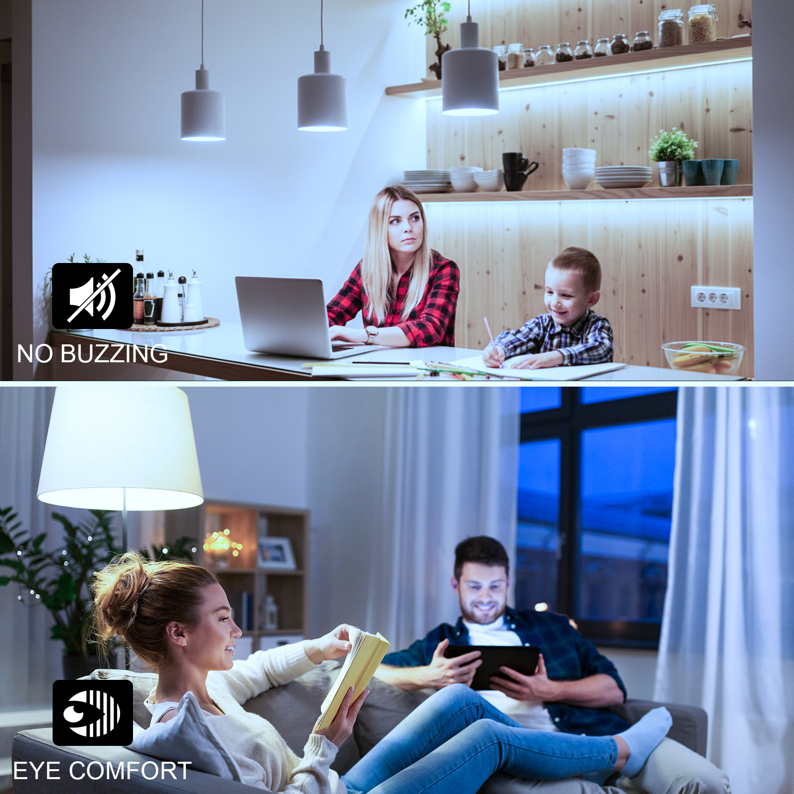 Led Gls Dimmable Bulbs, E27, 8.5W=60W, 806Lm, 6500K 7 Led Gls Dimmable Bulbs, E27, 8.5W=60W, 806Lm, 6500K - Image 7