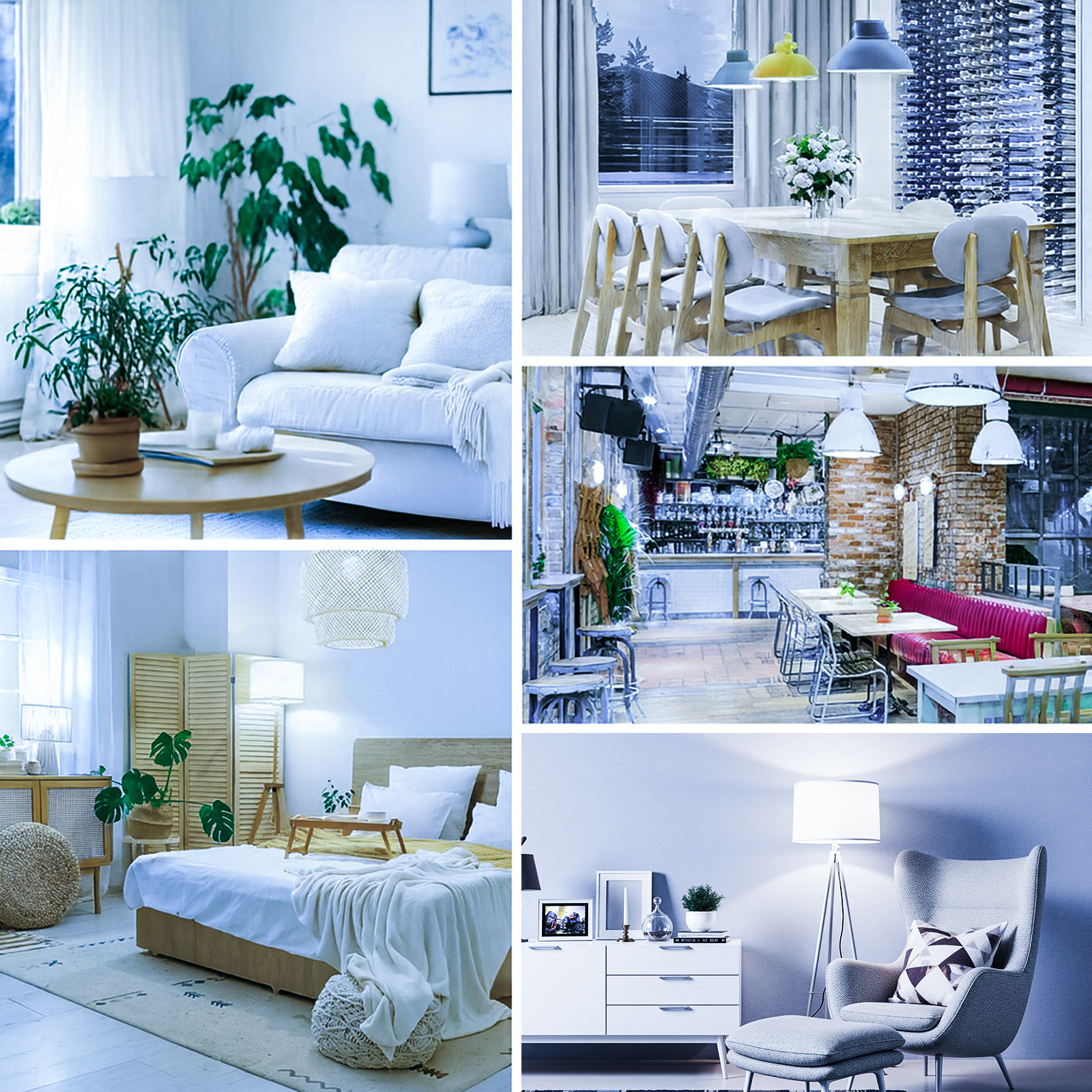 Led Gls Non-Dimmable Bulbs, E27, 8.5W=60W, 806Lm, 6500K 7 Led Gls Non-Dimmable Bulbs, E27, 8.5W=60W, 806Lm, 6500K - Image 7