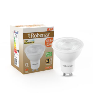 Led Gu10 Dimmable Bulbs, 38°, 6W=50W, 445Lm, 3000K 8 40442