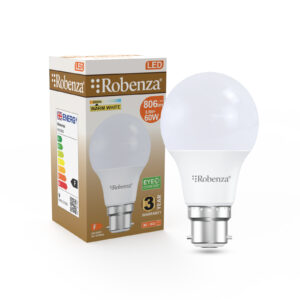 LED GLS Non-Dimmable Bulbs, B22, 8.5W=60w, 806LM, 3000K