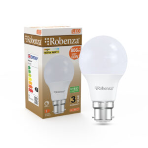 LED GLS Dimmable Bulbs, B22, 8.5W=60w, 806LM, 3000K