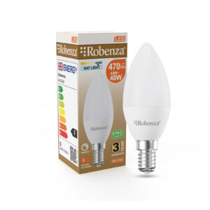 LED Candle Dimmable Bulbs, E14, 4.8W=40w, 470LM, 6500K